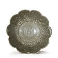 An extremely rare Yaozhou, molded floral bowl, Song Dynasty
