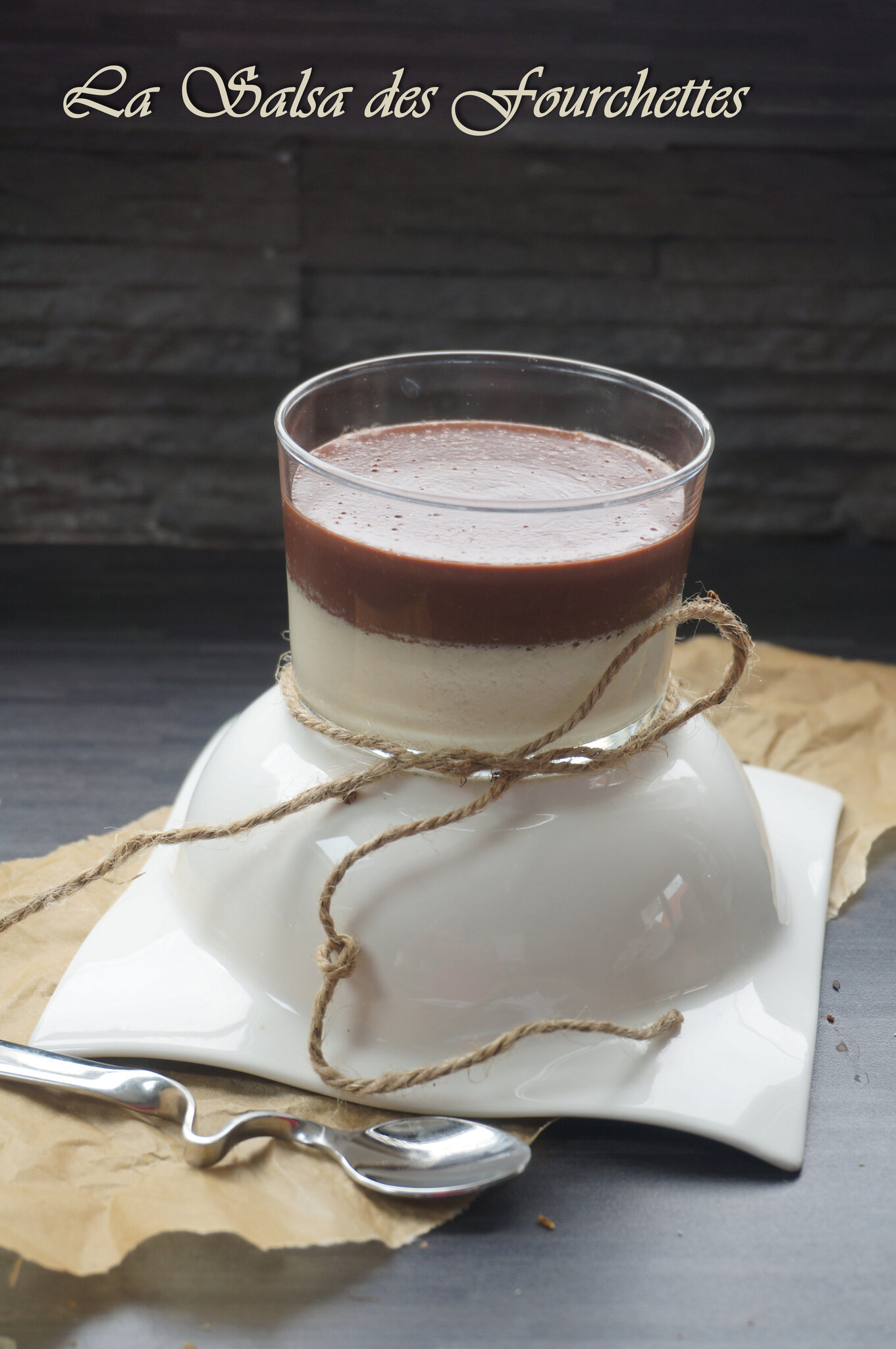 PANNA COTTA Coco et Sa Crème Chocolatée Sans Lactose LA SALSA DES