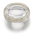 Silver and moonstone ring, suzanne belperron, circa 1974