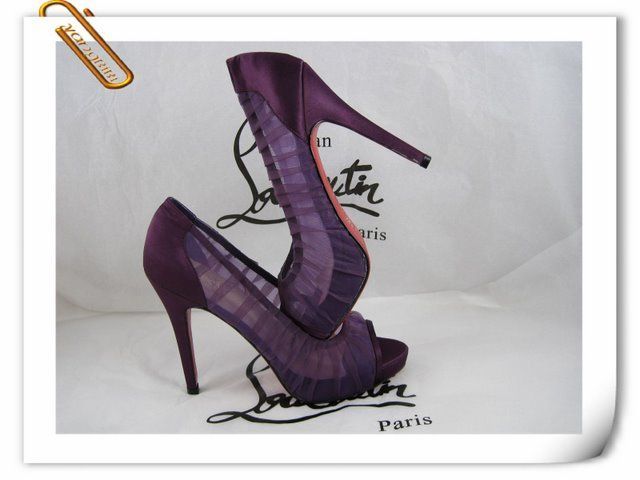 escarpin violet