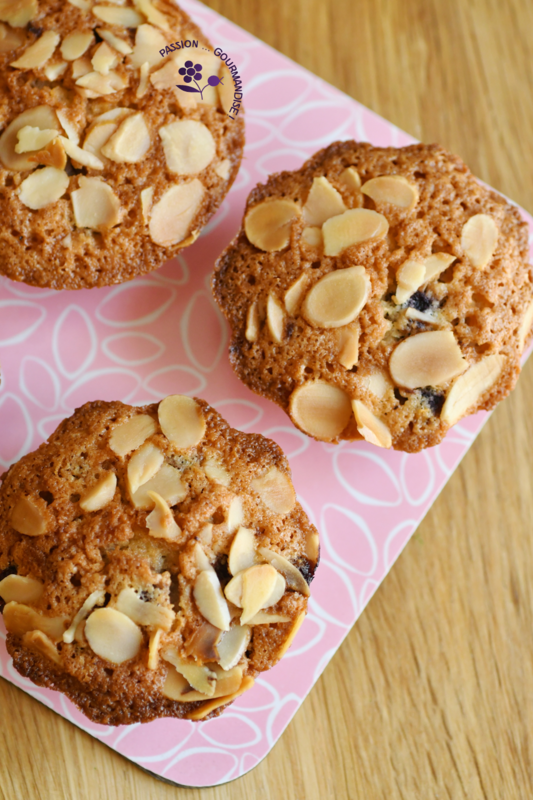 Financiers myrtilles, citron & amandes_1