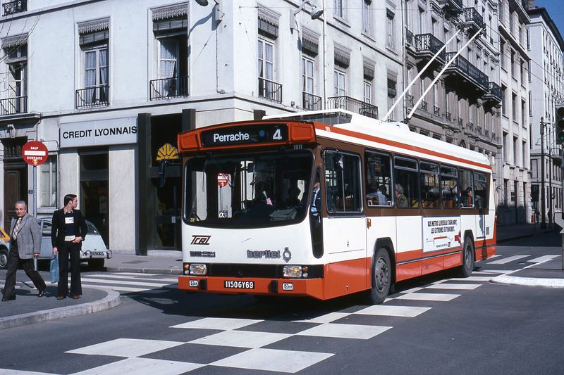 Histoire des trolleybus à Lyon (1973 à aujourd'hui) - transporturbain