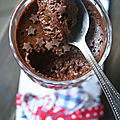Mousse au chocolat aux pois-chiche (végan - sans oeufs) 