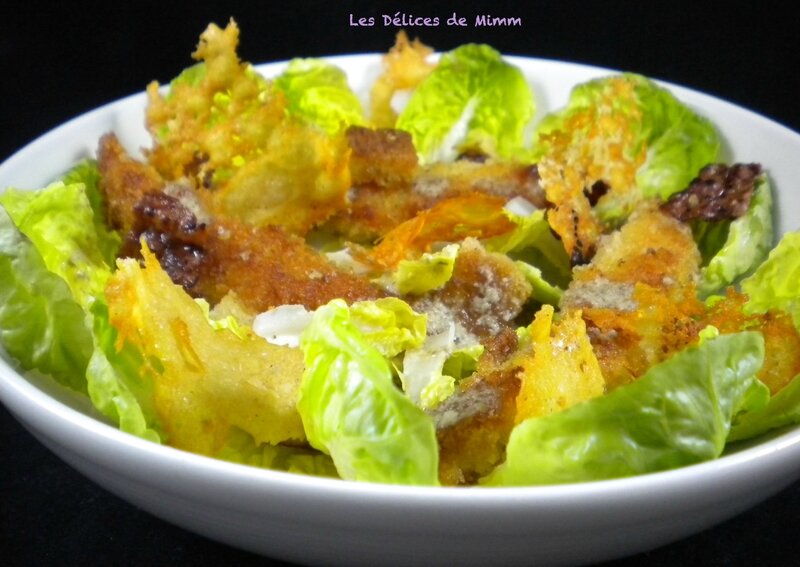 Salade César très croustillante 5