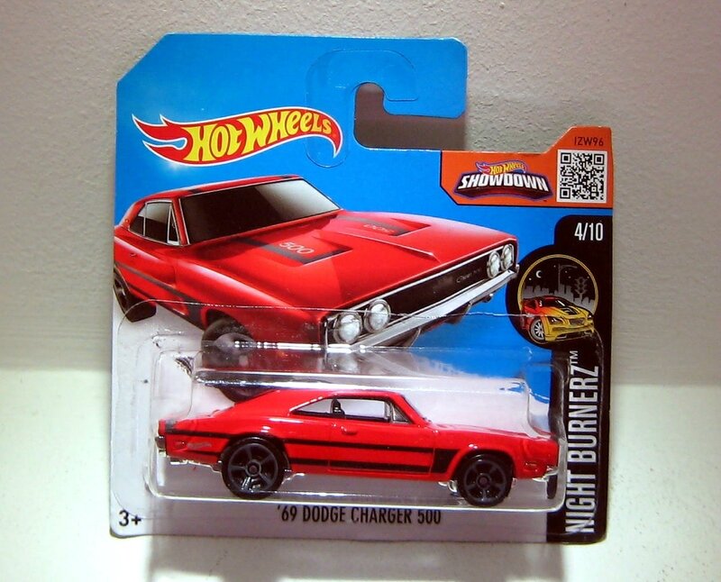 Dodge charger 500 de 1969 (Hotwheels)
