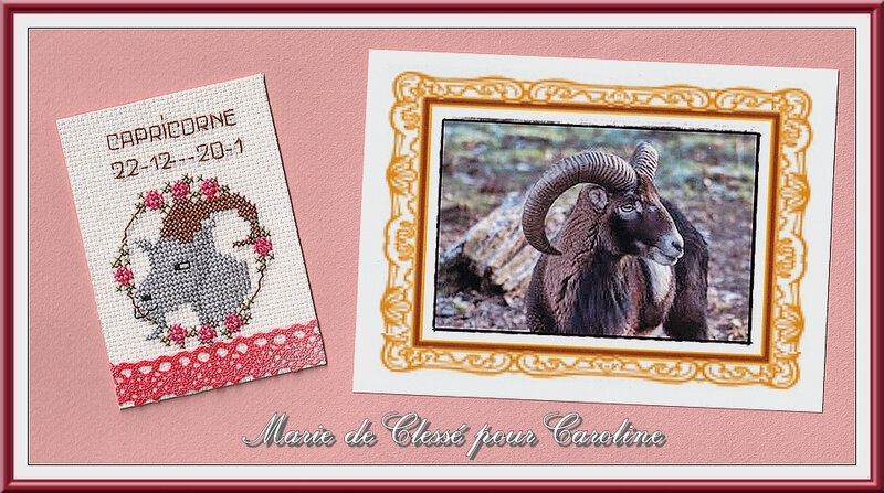 Échange ATC [Juin] (Signes Astrologiques) Chez Sandrine Marie de Clessé pour Caroline 2