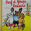 Livre collection ... pouf et youpi boxeurs (1962) * les albums roses *