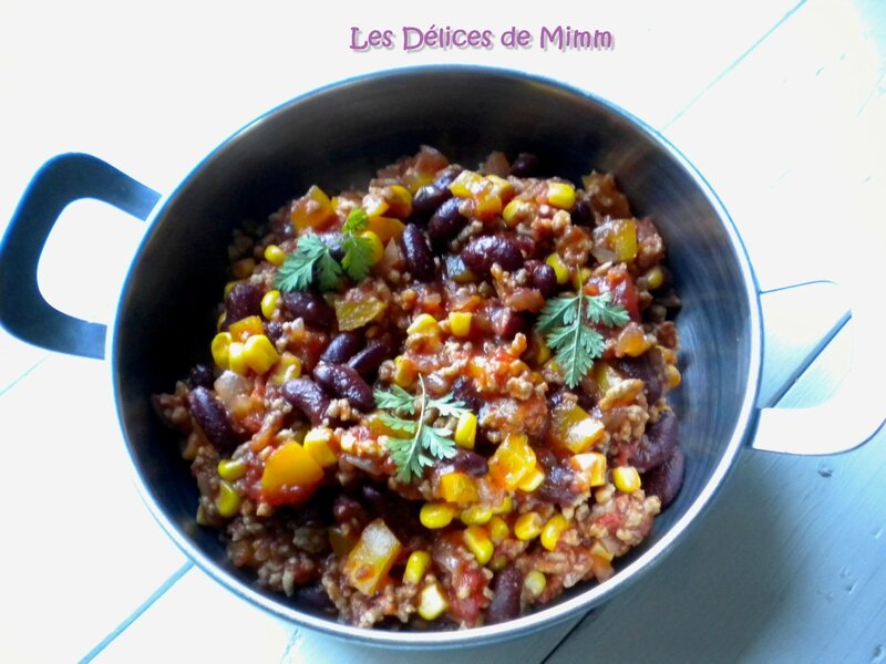 Chili con carne express à ma façon 2