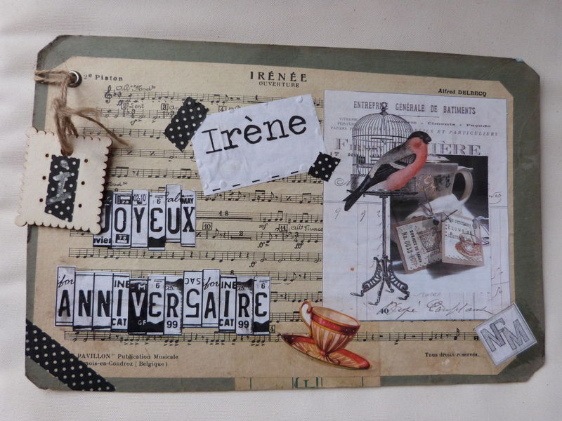 Joyeux Anniversaire Irene Nfm Nath Fait Main