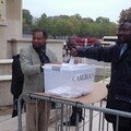 Vote symbolique de la Diaspora Camerounaise au Trocadéro à Paris