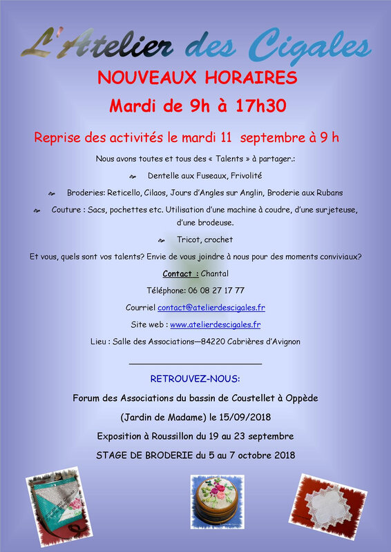 Cigales_affiche_Reprise_septembre2018_completee