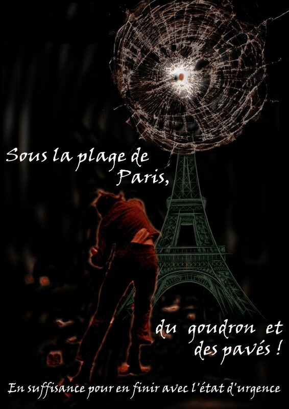 Sous la plage de Paris 2 état d'urgence