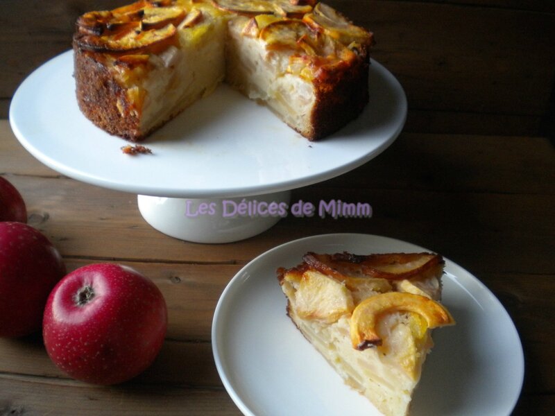 Gâteau-flan aux pommes 7