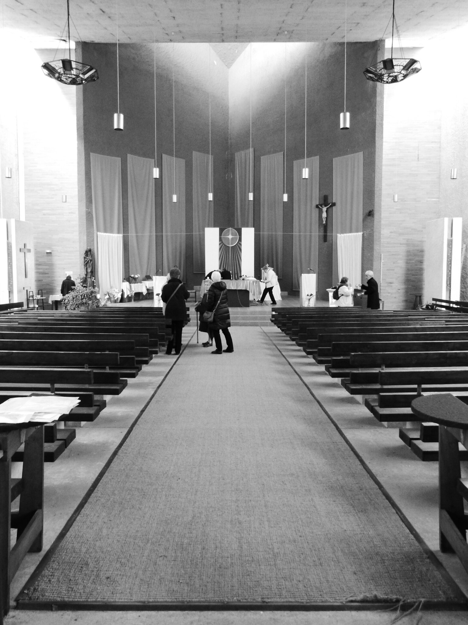 Eglise SaintDelphin Salier, Courtois, Lajus, Sadirac, 1965 Villenave d'Ornon Burdigalou