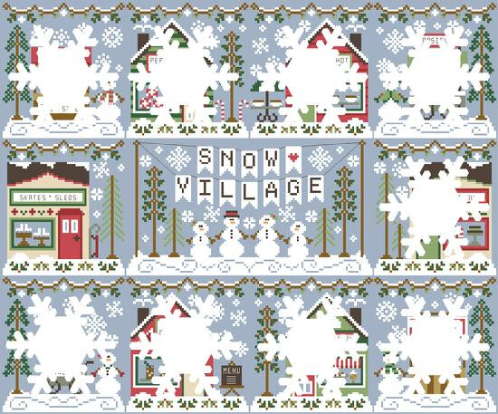 snow village 1