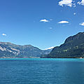 Un été en suisse - le lac de brienz
