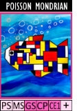 POISSON MONDRIAN