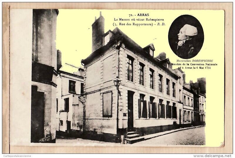 12 maison Robespierre Arras