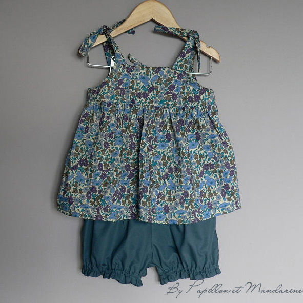 bloomer bleu top poppy&daisy