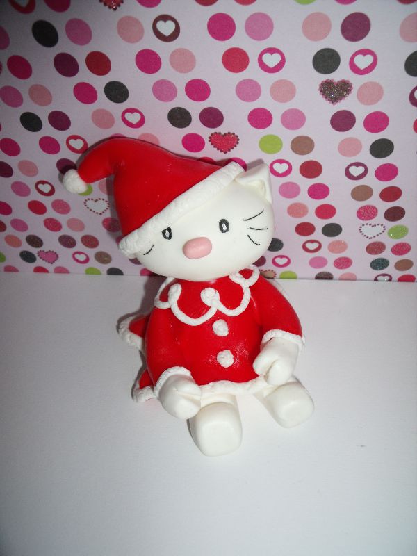 hello kitty noel - Photo de Divers objets en pam - la porcelaine froide