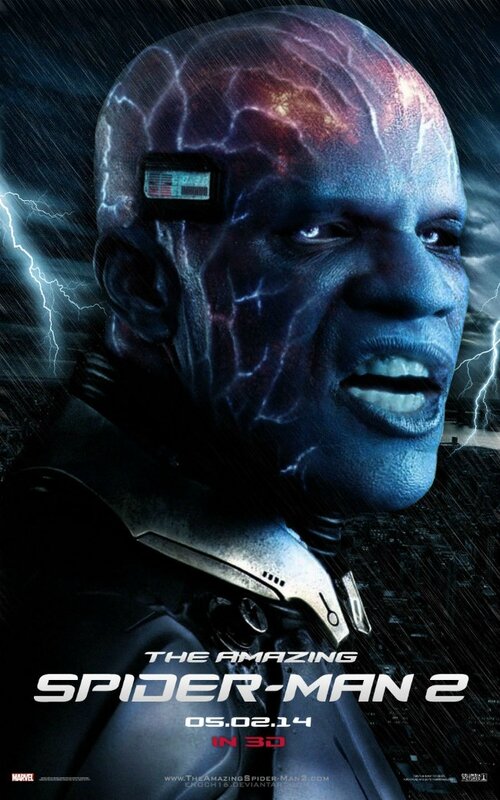 Affiche de Jamie Foxx dans le rôle de Max Dillon/Electro