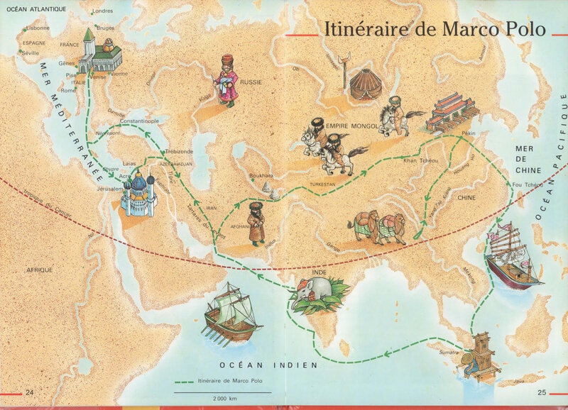 Vendredi 8 Janvier Marco Polo Grand Découvreur Du Monde 🌏 Larche De Jackie 0308