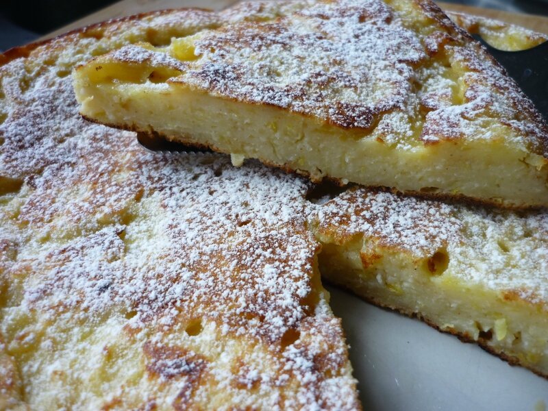 Gateau A La Pomme Cuisson A La Poele Chez Ale