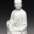 A dehua figure of damo, late qing dynasty