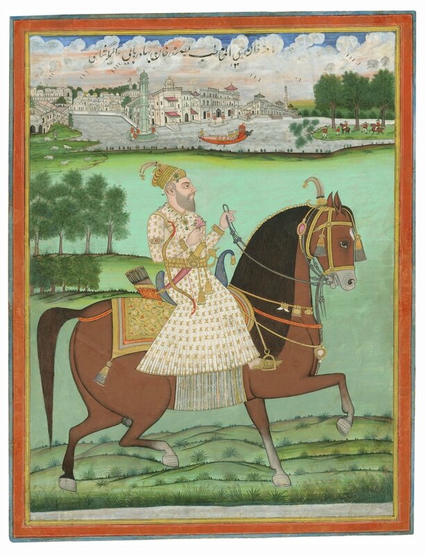 is_2_1343_equestrian_portrait_of_jafar_khan_849_kb