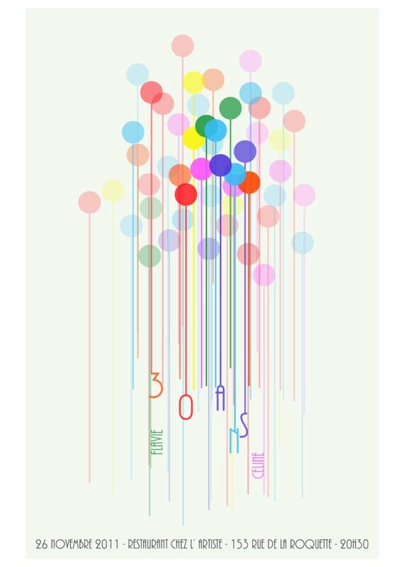 Une Inspi Des Brads Multicolores De L Embossage Une Carte D Anniversaire Feminine Graphique Les 2 Mains Gauches