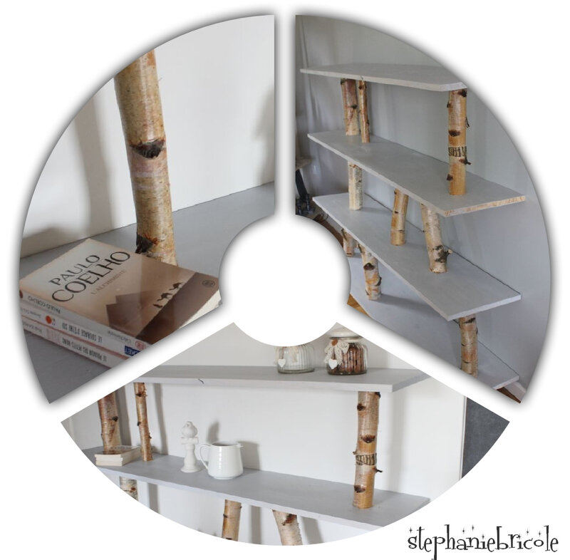 compo etagere bouleau