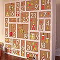 Diy calendrier de l'avent!