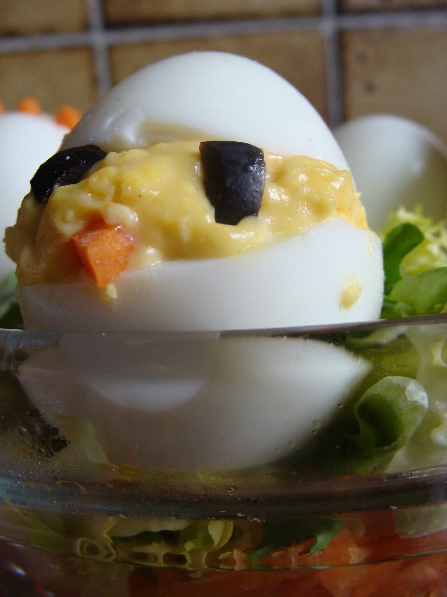 Sauce Sorte De Mayonnaise Avec De L oeuf Dur OEUFS DURS EN POUSSINS - " Du jardin et du marché à l'assiette et à la  bouche ! "