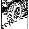 pneu de tracteur
