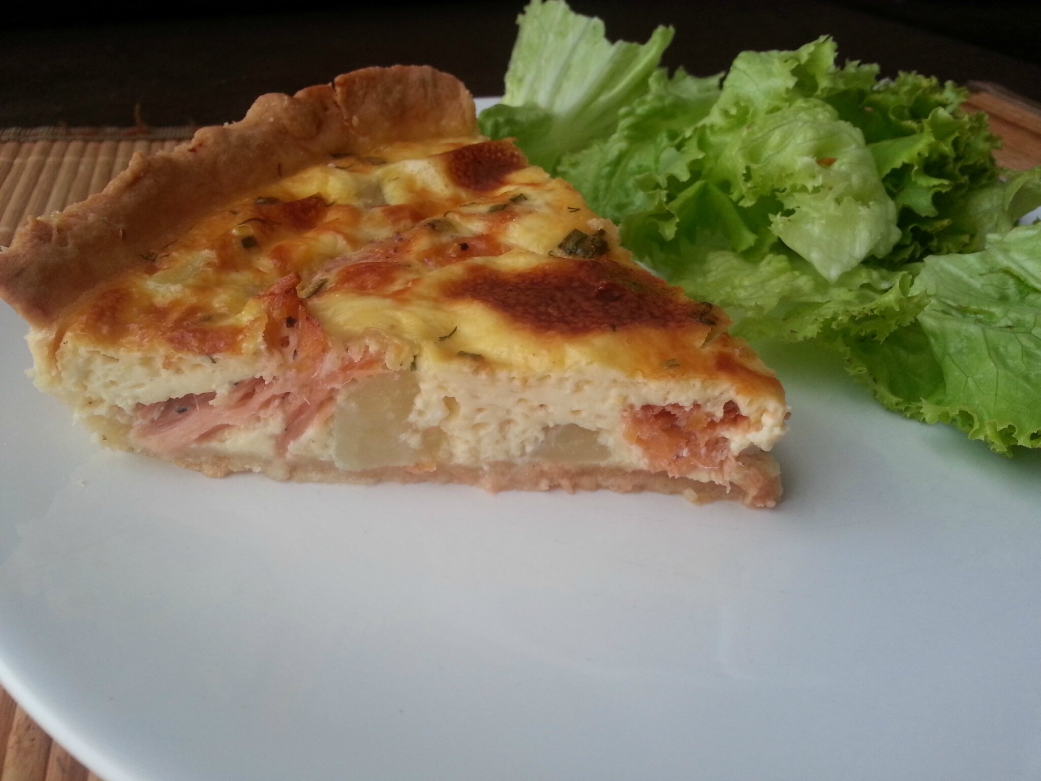 Quiche Saumon Pommes De Terre Bienvenue Chez Nadia