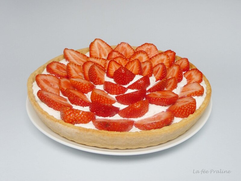 Tarte Aux Fraises A La Chantilly Un Nuage De Lait