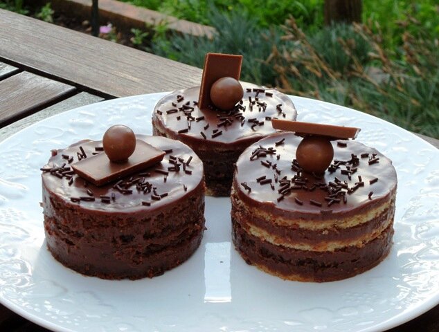 Napolitain Chocolat Caramel Individuel P Tit Sable S Engourmandise