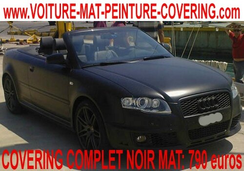 COVERING AUDI A5 NOIR MAT