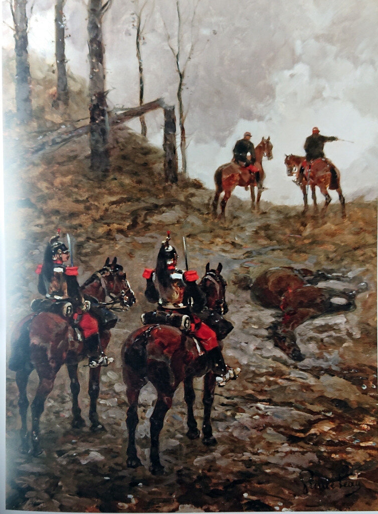 princeteau, avant l'attaque (épisode de la guerre de 1870) 1897