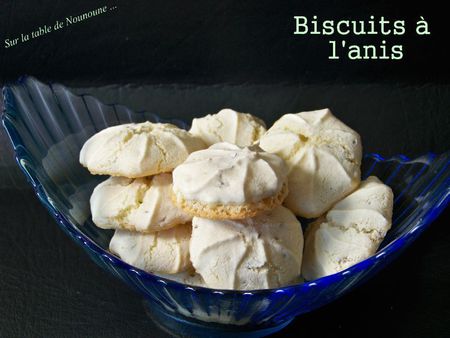 Petits biscuits à l'anis (C. Felder)