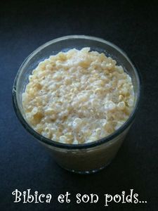 Quinoa au lait et aux pommes haut