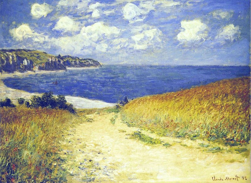 claude monet pourville