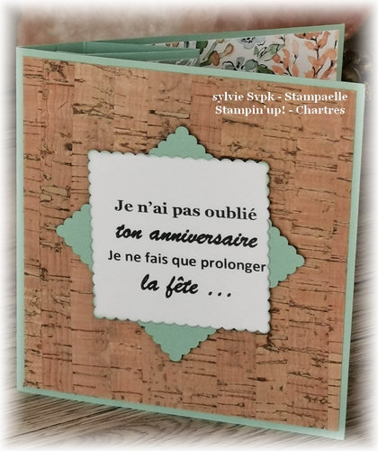 Blog Hop de mars, pliage original