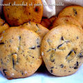 Biscuits chococat et pâte de noisette