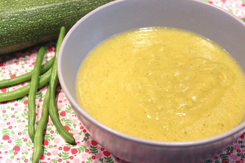 Soupe A La Courgette Et Aux Haricots Verts Pour Ceux Qui Aiment