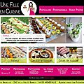 Une fille en cuisine...le site web est en ligne !