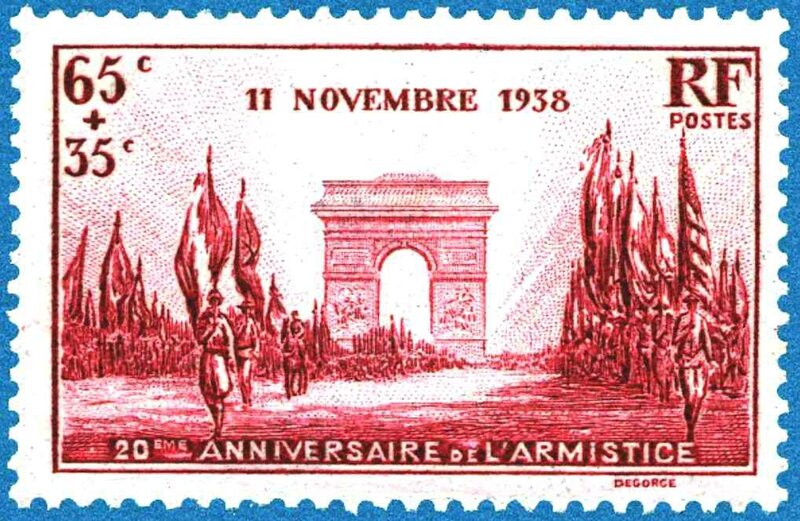 Armistice 11 Nov 1938