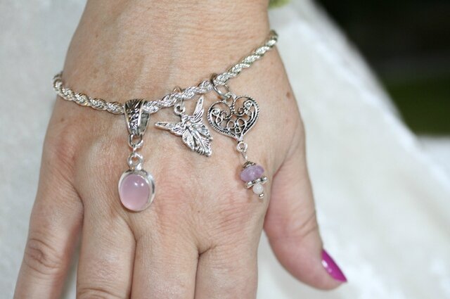 bracelet fee quartz rose4