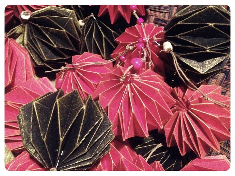 Boule de Noël en Origami et très tendance! - Isado