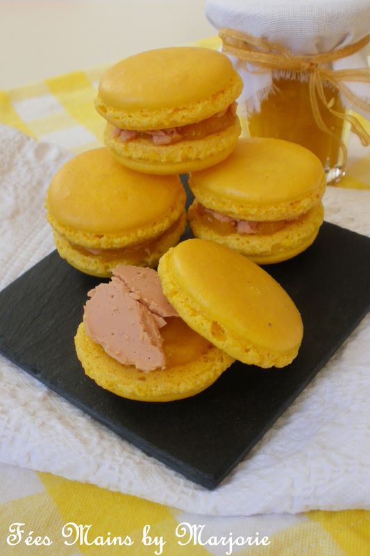 Macarons Au Foie Gras Et Chutney De Mangue Font Le Printemps